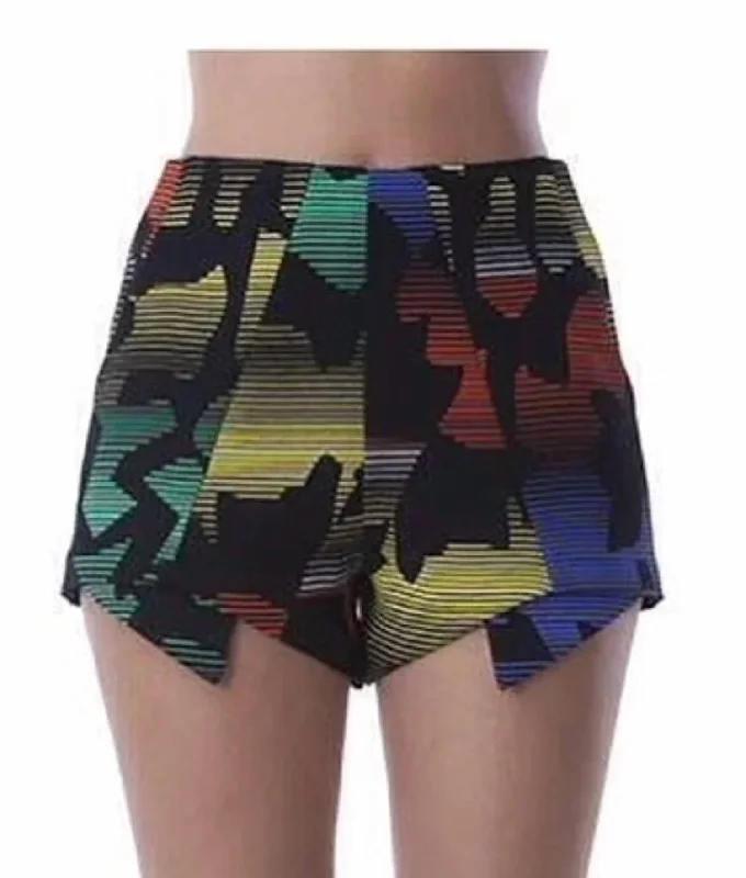 Chic, modern fashion for empowered women   Women's Multi Shorts In Black