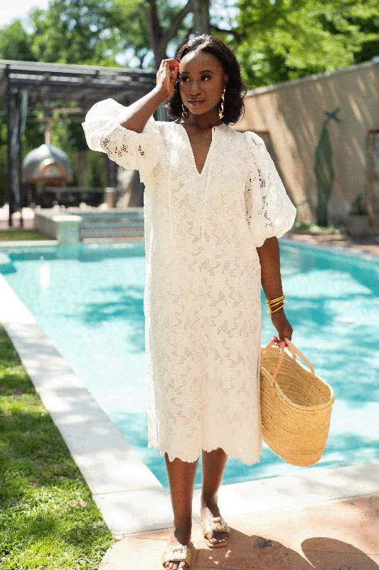 Fashionable clothing to fit every body type   Pamela Caftan Maxi Dress - Spritzr