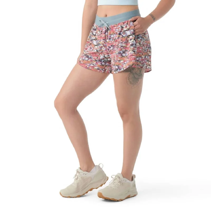 Clothing that’s as bold as you are   Women's Active Lined 4" Short In Guava Pink Mica Stone