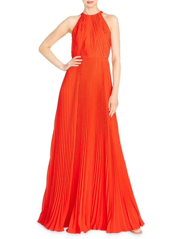 Versatile fashion options for every occasion   Womens Pleated A-Line Evening Dress