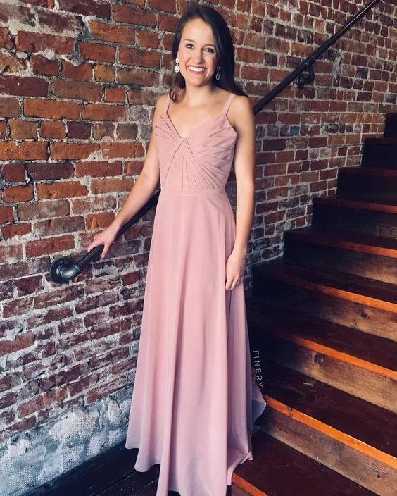 Look and feel your best in our women’s wear Simple Blush Pink Chiffon Long Bridesmaid prom dress cg4394 Look and feel your best in our women’s wear Simple Blush Pink Chiffon Long Bridesmaid prom dress cg4394