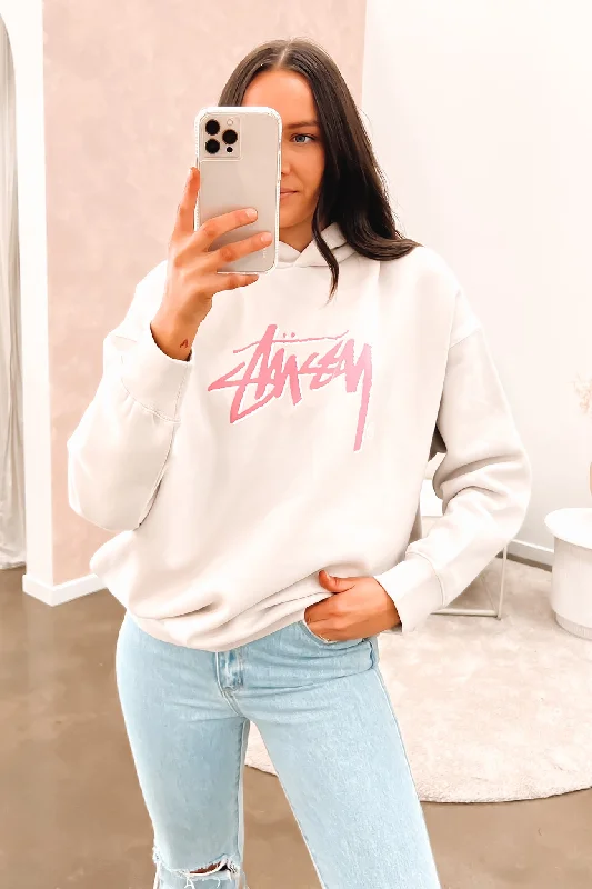 Perfect fashion pieces for the busy woman   Shadow Stock Oversized Hood White Sand